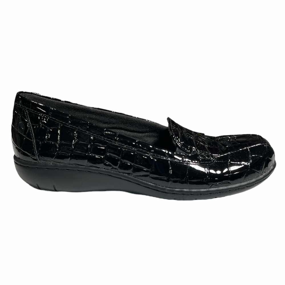 Clarks Collection Leather Slip-on Loafers - Bayou  6M  0488 - Picture 10 of 14